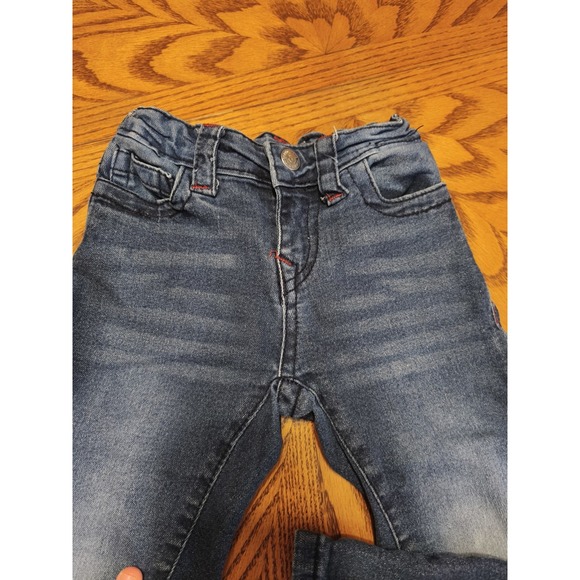 True Religion Jeans Toddler 3T | Red Stitching Cotton Denim - Picture 3 of 9